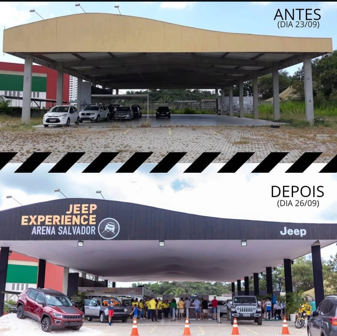 Jeep Experience Arena Salvador