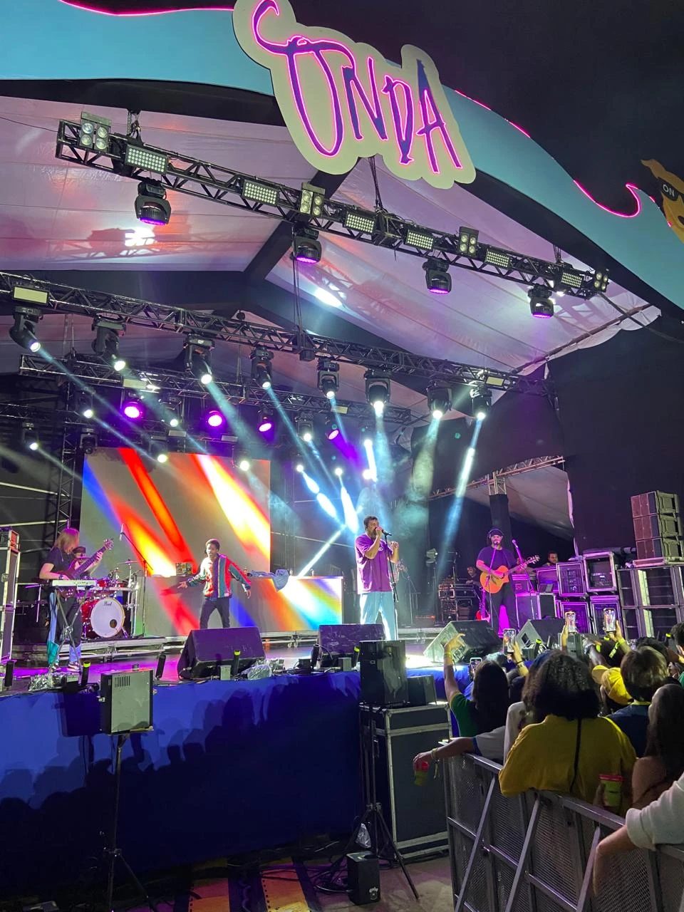 Show no palco Onda